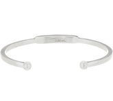 Shana Gulati Diamond Slice Sterling Silver Leena Cuff, Small